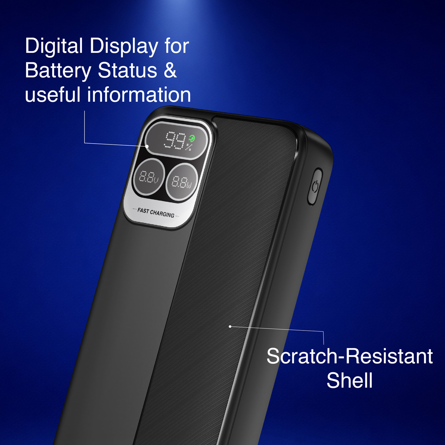 Image of FINGERS 20000 mAh 65 W Compact Pocket Size Power Bank