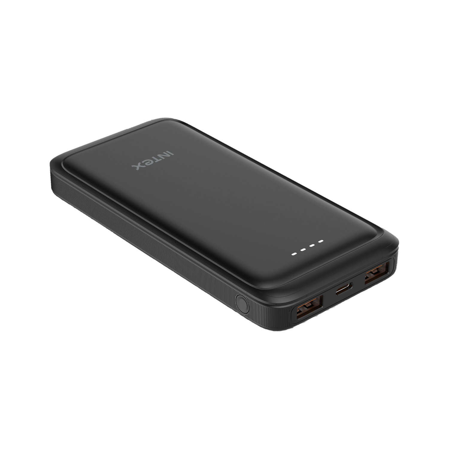 Image of Intex 10000 mAh 22 W Slim Pocket Size Power Bank (Smokey Black, Lithium Polymer, Fast Charging, Power Delivery 3.0, Quick Charge 3.0 for Mobile)
