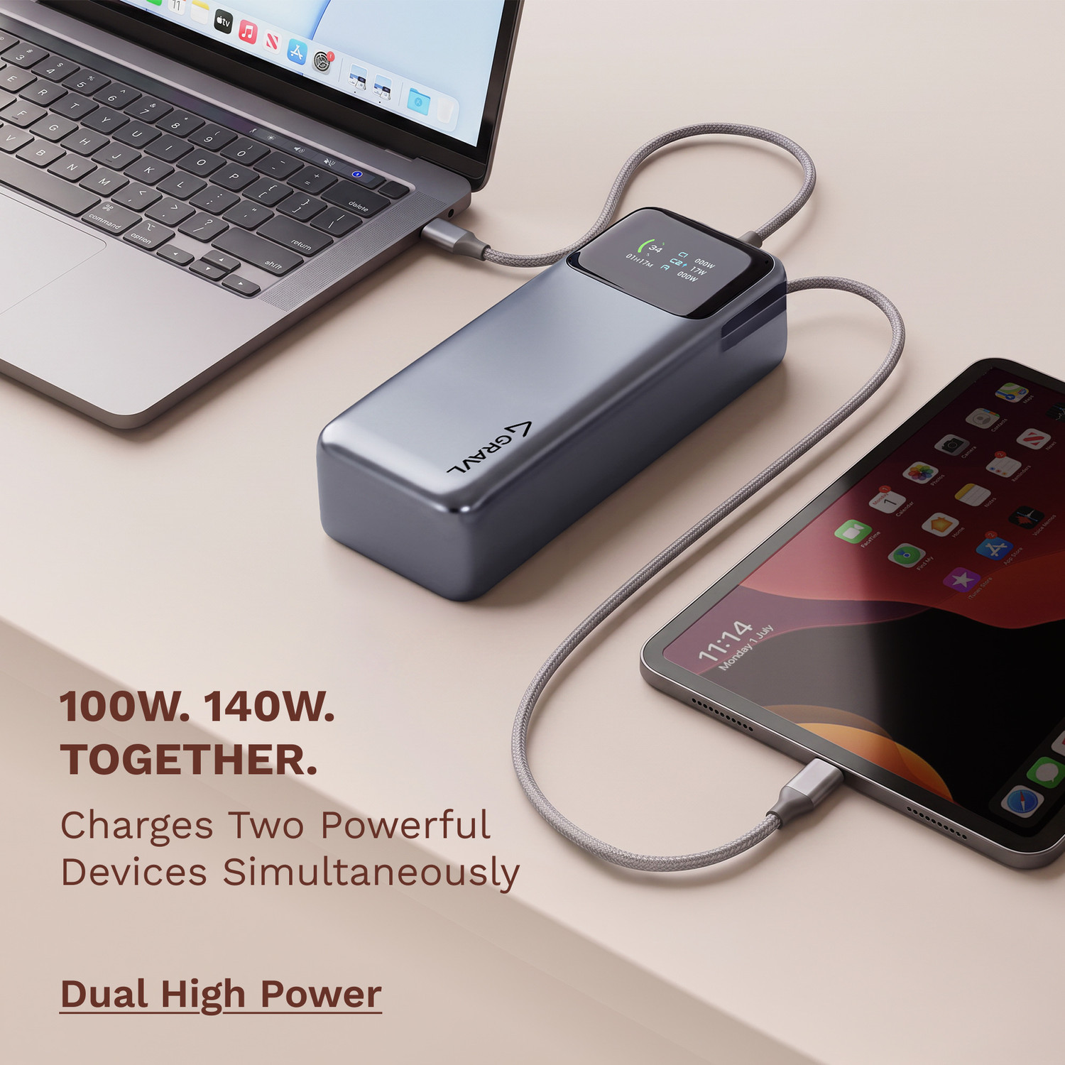 Image of GRAVL 27000 mAh 240 W Power Bank