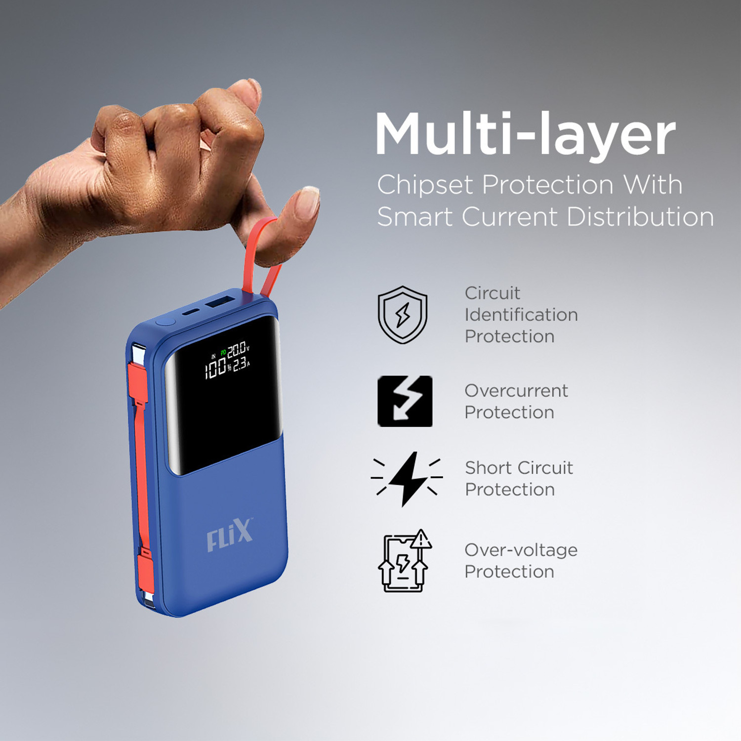 Image of FliX (Beetel) 20000 mAh Power Bank