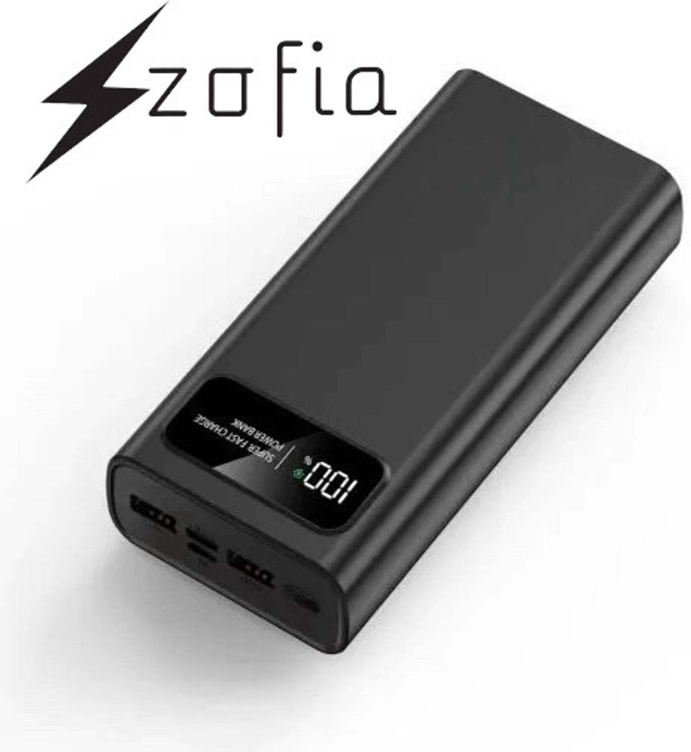 zofia 20000 mAh 22.5 W Compact Pocket Size Power Bank