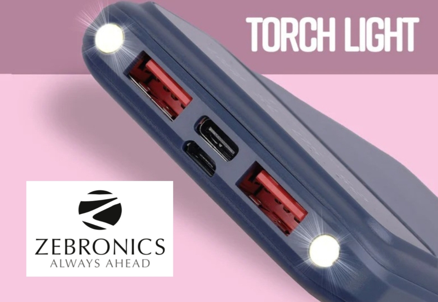 Image of ZEBRONICS 20000 mAh Power Bank
