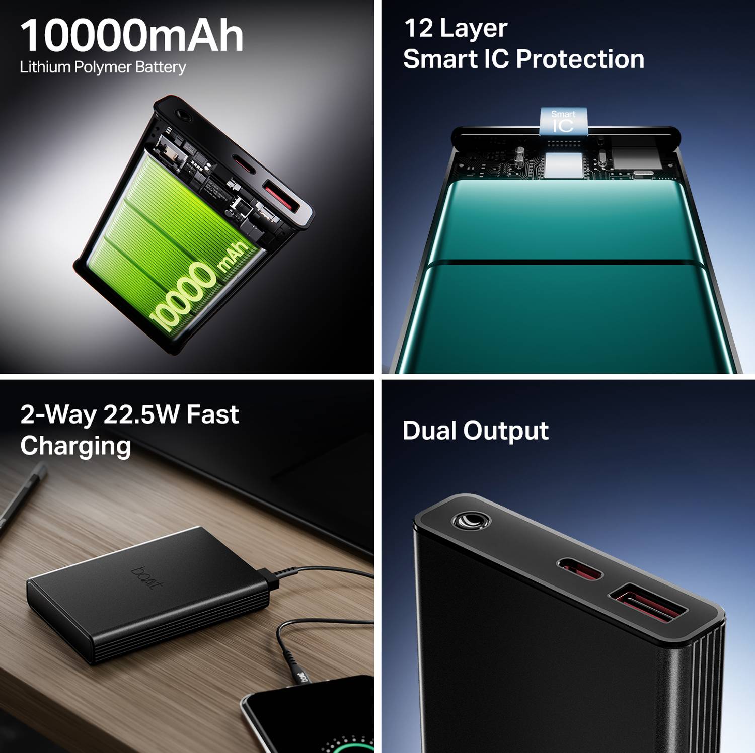 boAt 10000 mAh 22.5W Power Bank - Image 2