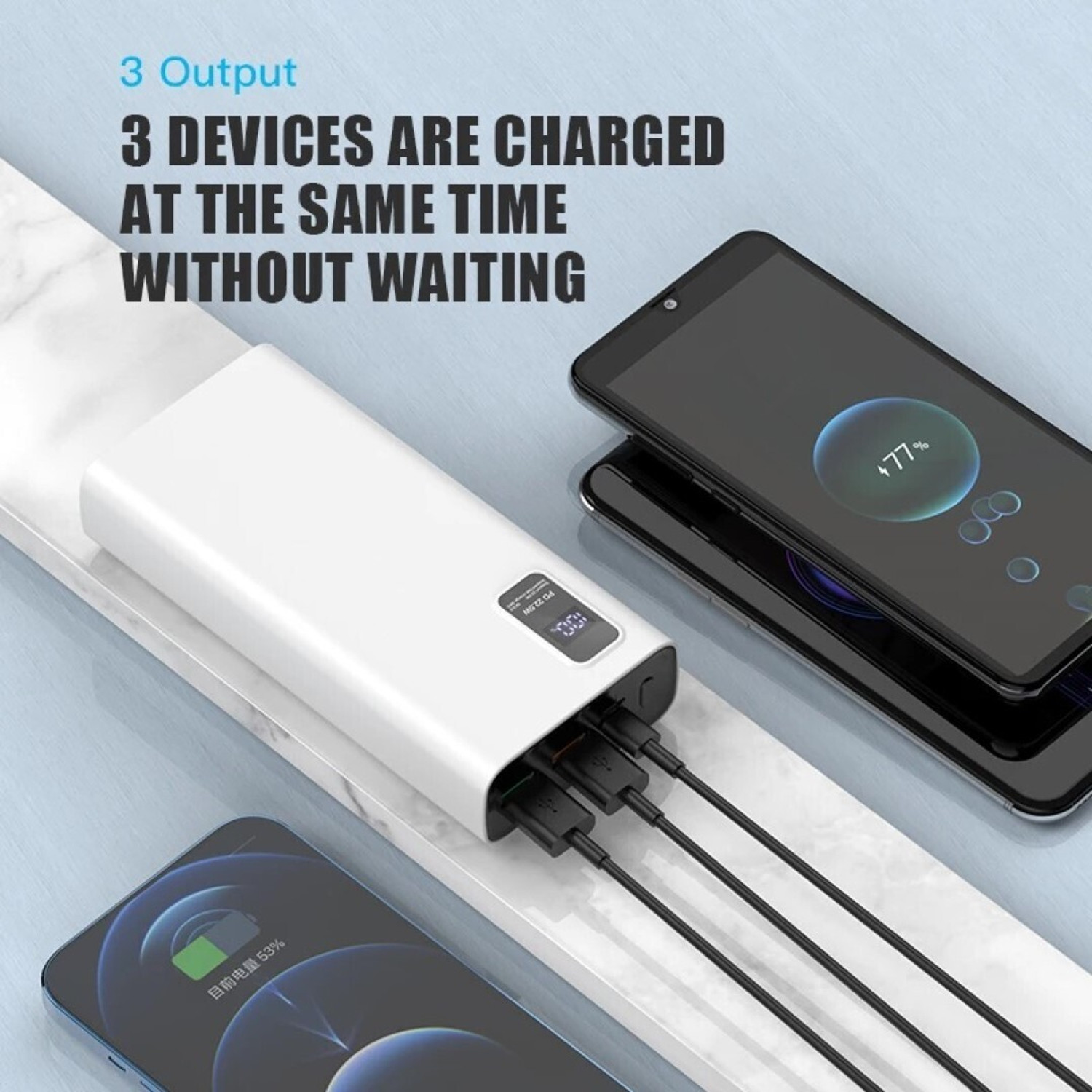 Image of MI8BE 20000 mAh 22.5 W Compact Pocket Size Power Bank