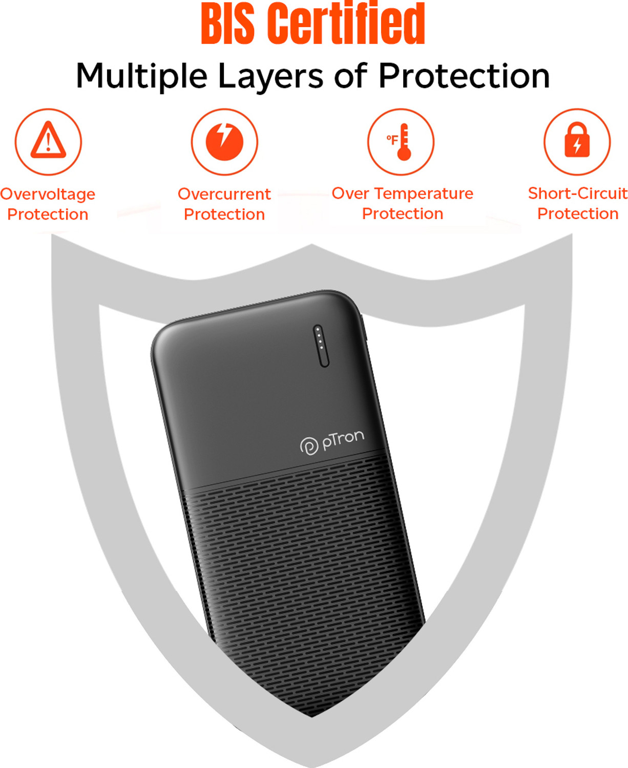 Image of PTron 10000 mAh 22.5 W Compact Power Bank
