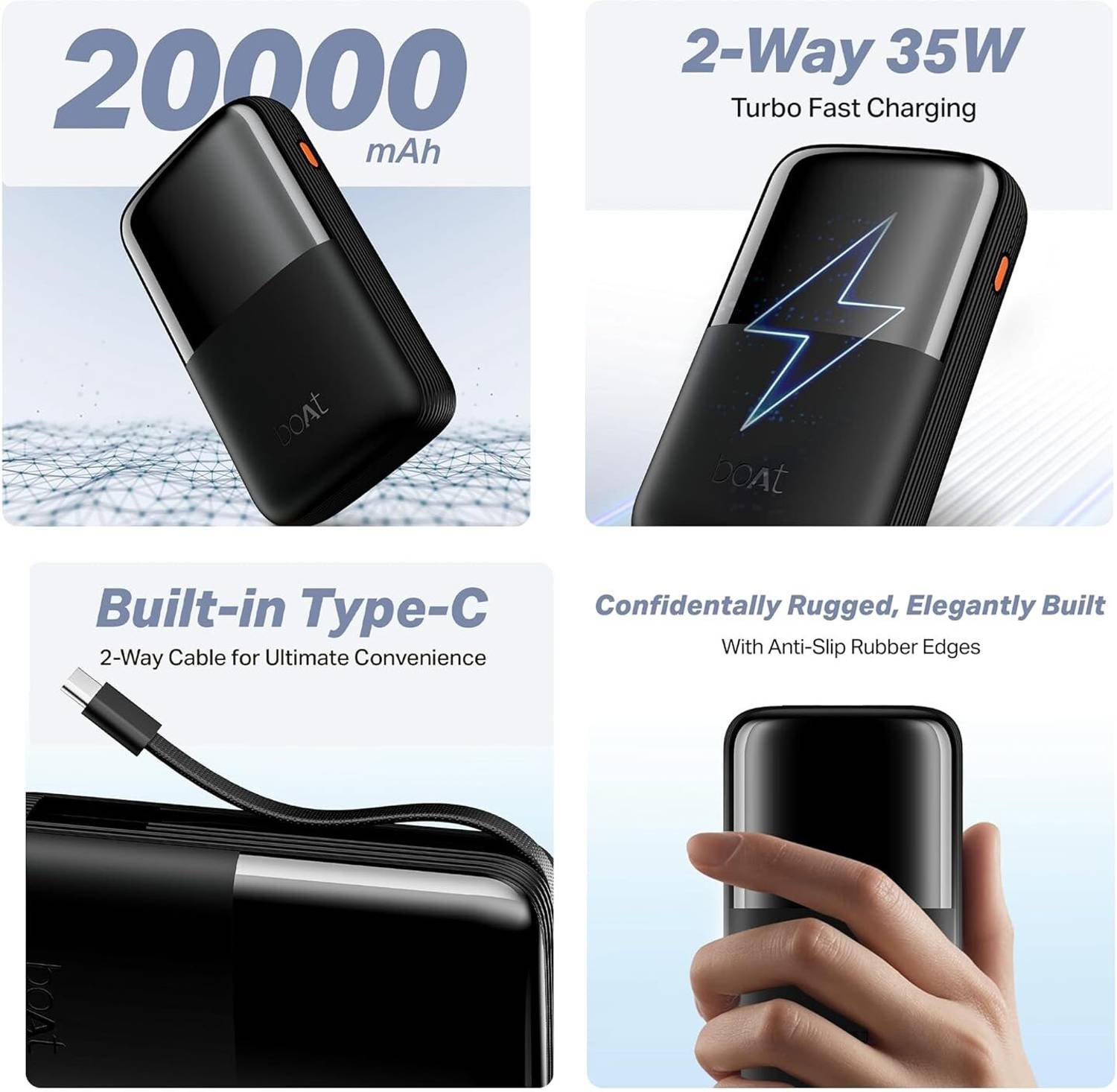 boAt 20000 mAh 35W Compact Power Bank - Image 2