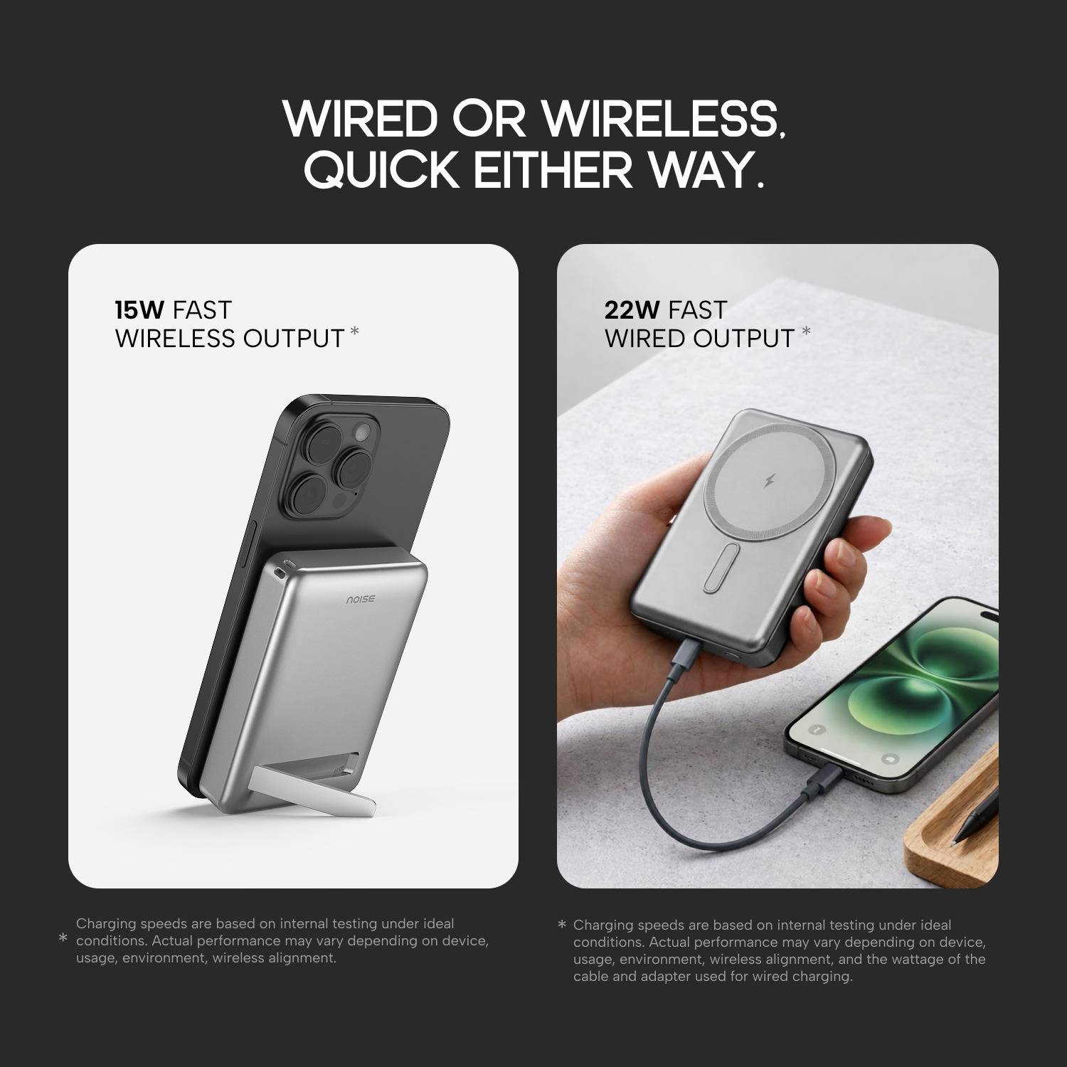 Noise 10000 mAh 22W Wired & Wireless Power Bank - Image 5