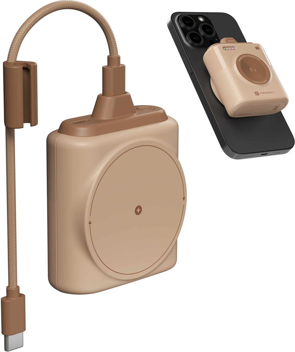 Image of Portronics 10000 mAh 20 W Compact Pocket Size Power Bank