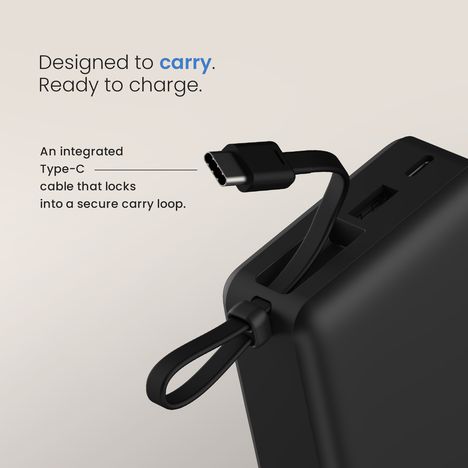 Image of Beetel 20000 mAh 35 W Nano Pocket Size Power Bank (Black, Lithium Polymer, Fast Charging for Mobile, Tablet, Smartwatch, Earbuds, Speaker)