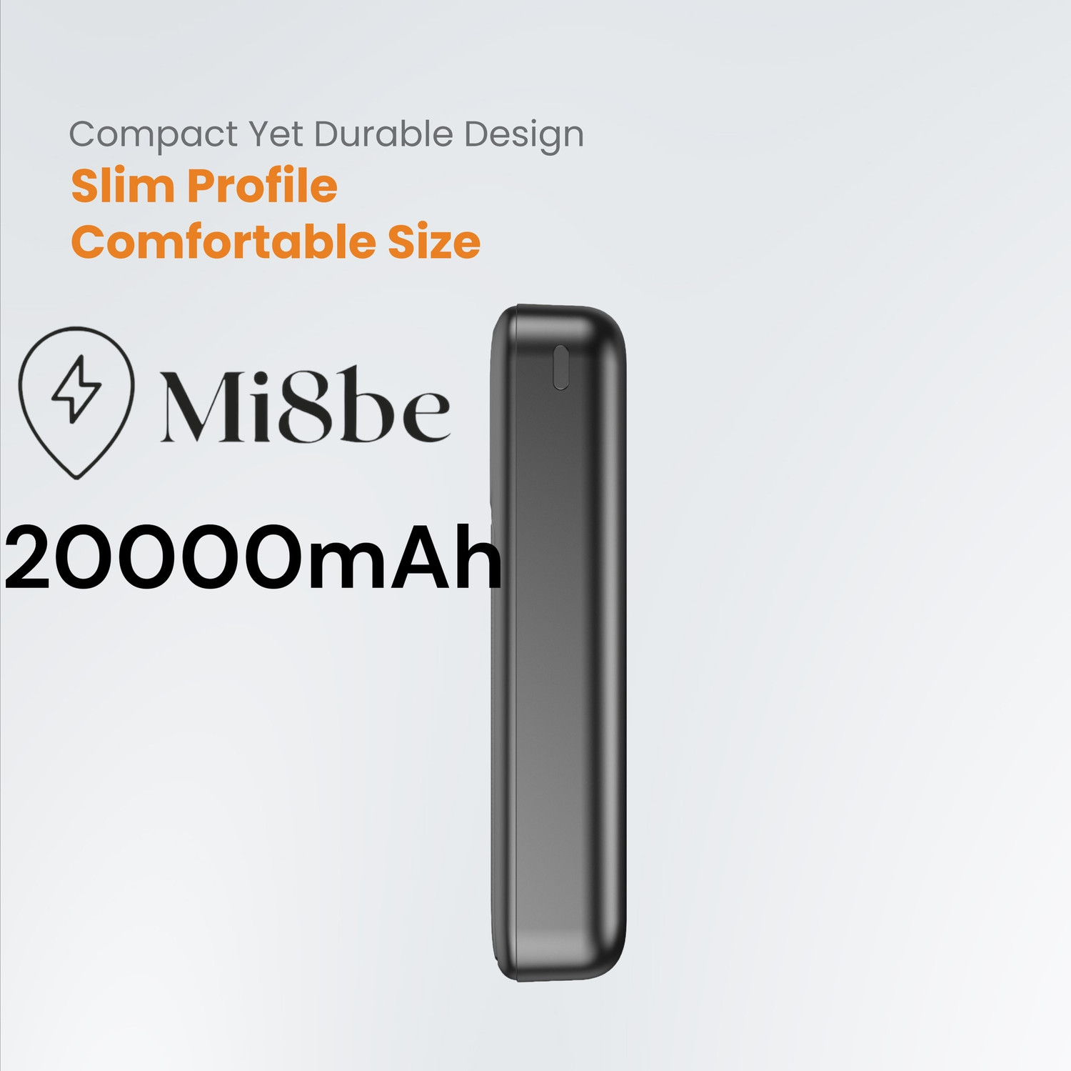 Image of MI8BE 20000 mAh 22.5 W Compact Pocket Size Power Bank