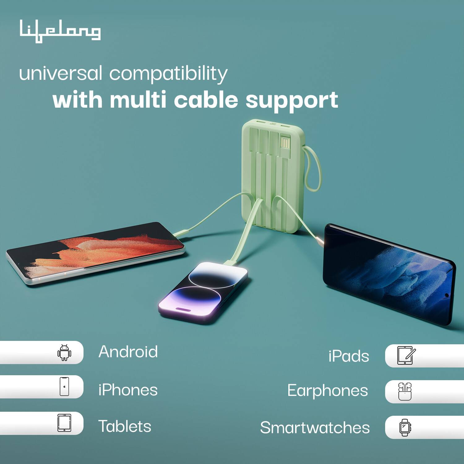 Lifelong 10000 mAh 22.5W Power Bank - Image 5