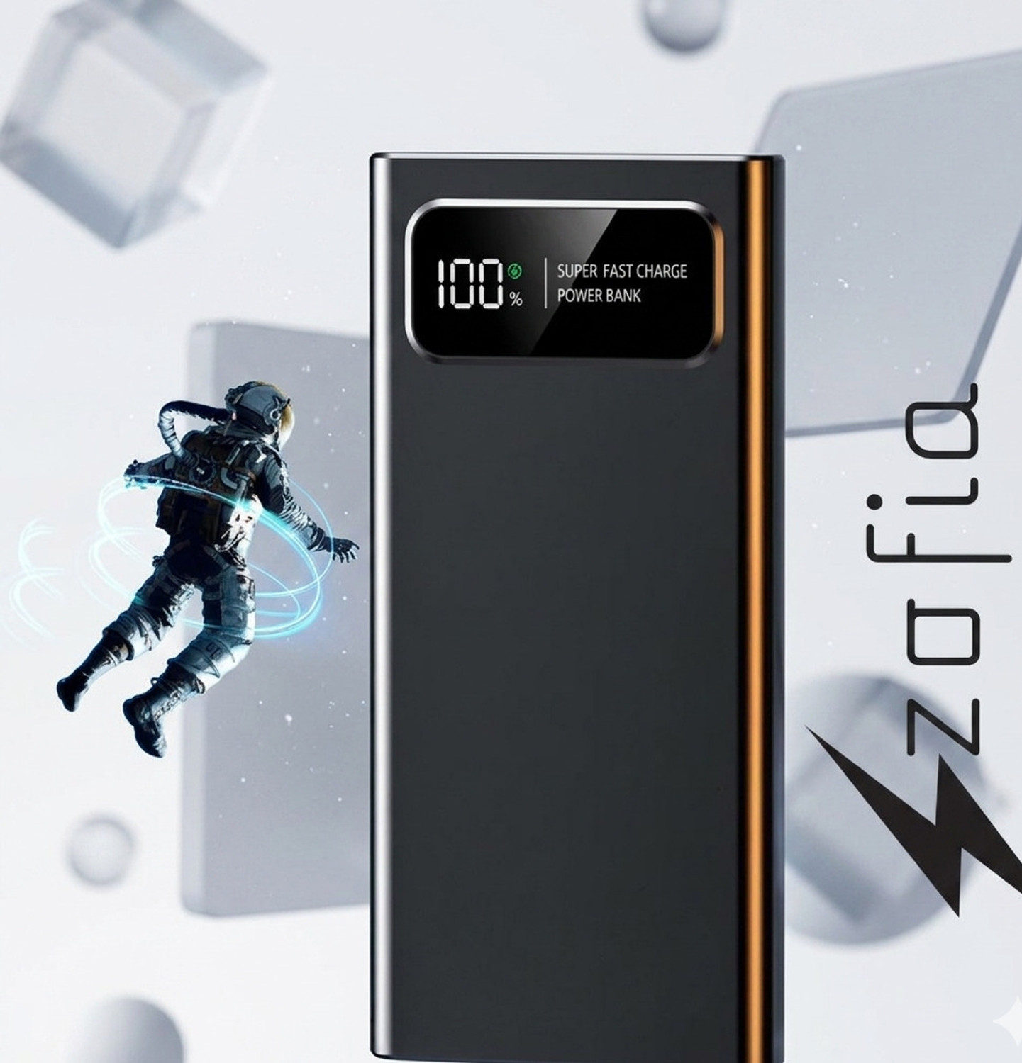 Image of zofia 20000 mAh 66 W Compact Pocket Size Power Bank