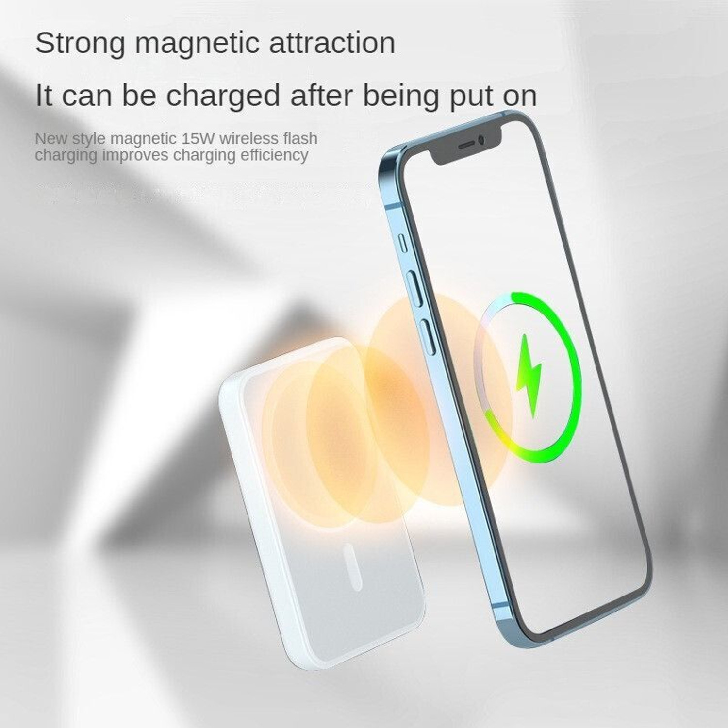Image of Sanwariya 5000 mAh 5 W Wireless With MagSafe Mini Pocket Size Power Bank