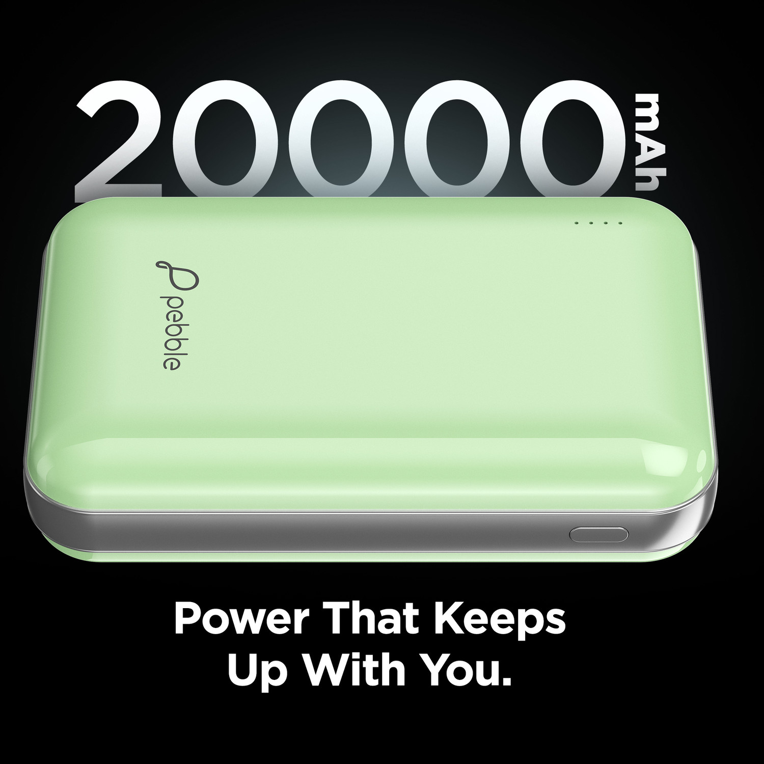 Image of Pebble 20000 mAh Compact Pocket Size Power Bank