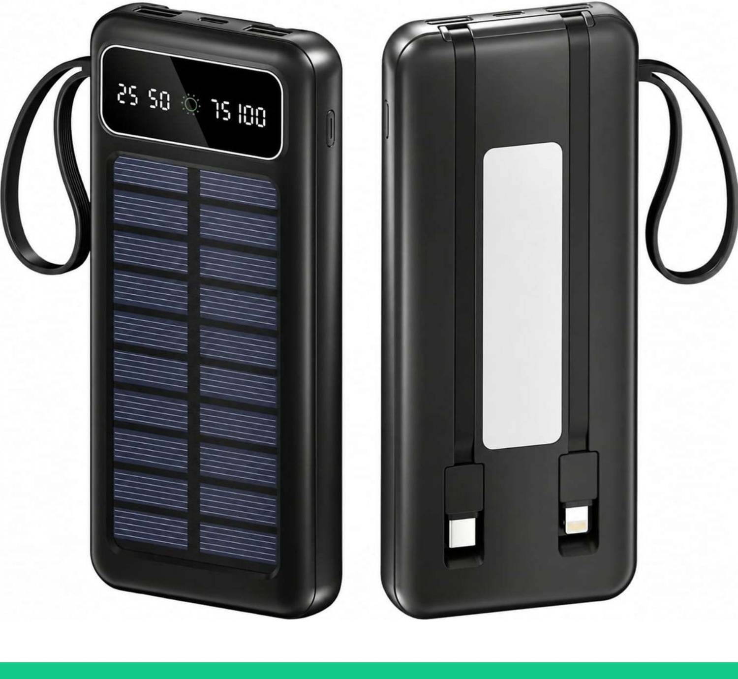 10000 mAh 18 W Slim Pocket Size Power Bank - Image 1