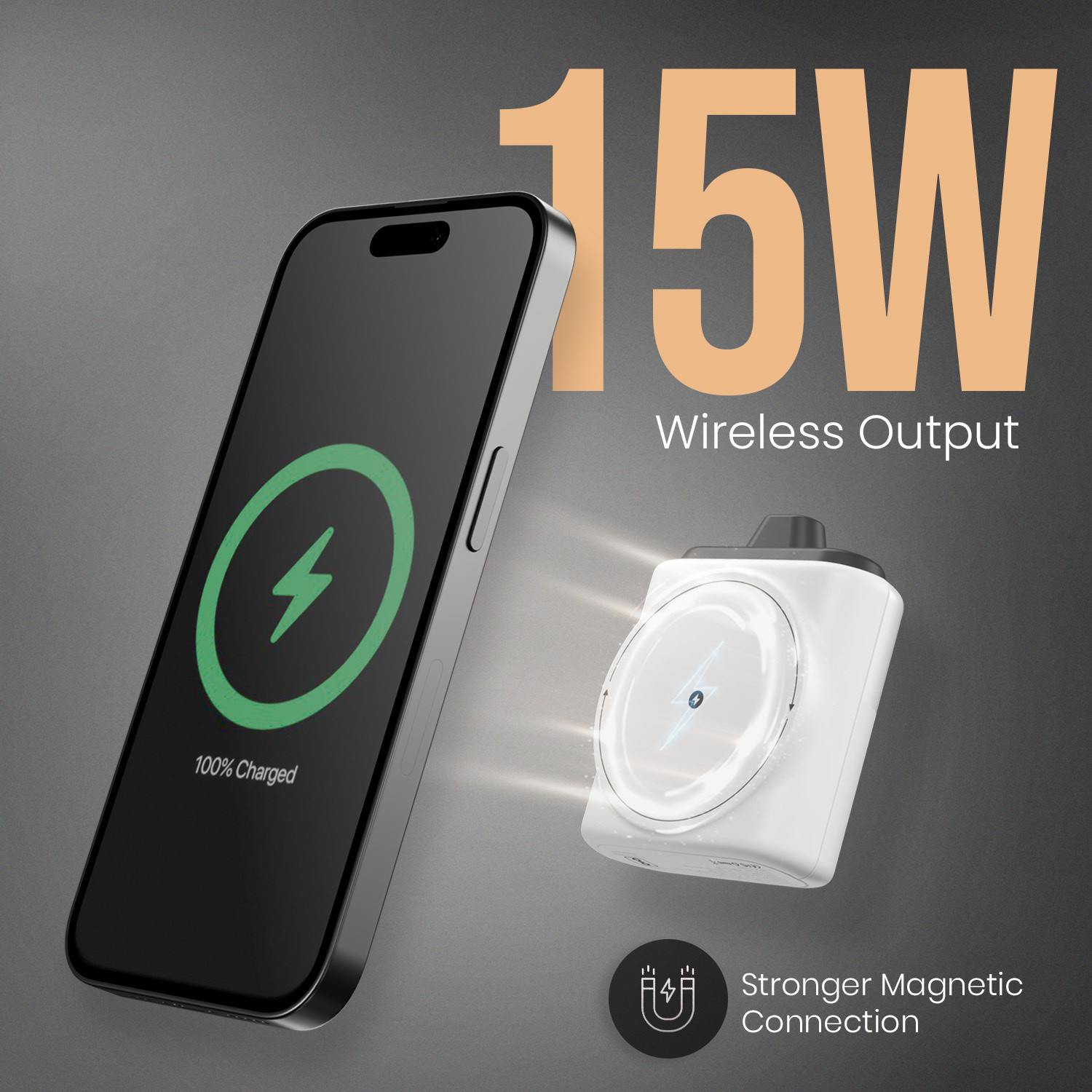 Image of Portronics 10000 mAh 20 W Compact Pocket Size Power Bank