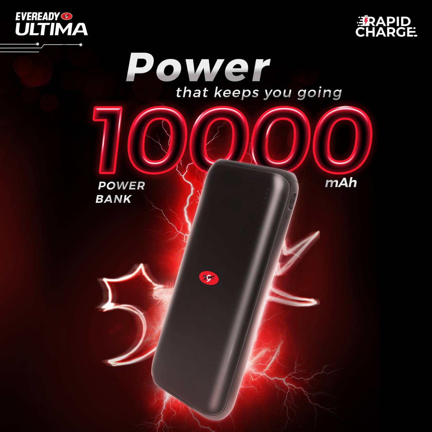 EVEREADY Everedy 10000 mAh Power Bank - Image 2