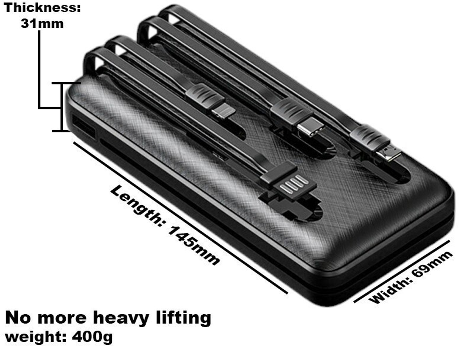 Image of FAHIG 25000 mAh 15 W Compact Pocket Size Power Bank