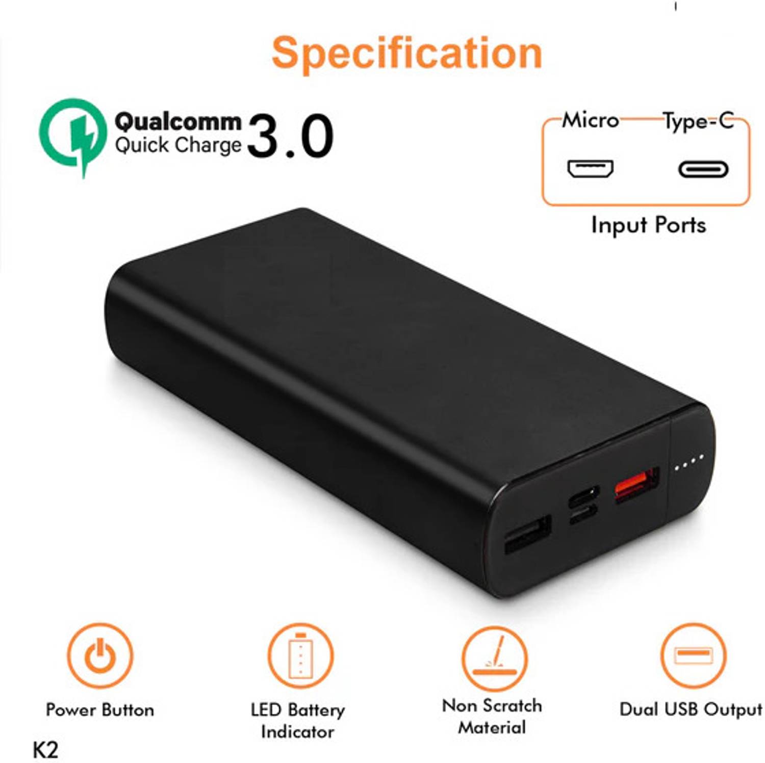 DG POWER 64000 mAh 22W Power Bank - Image 4