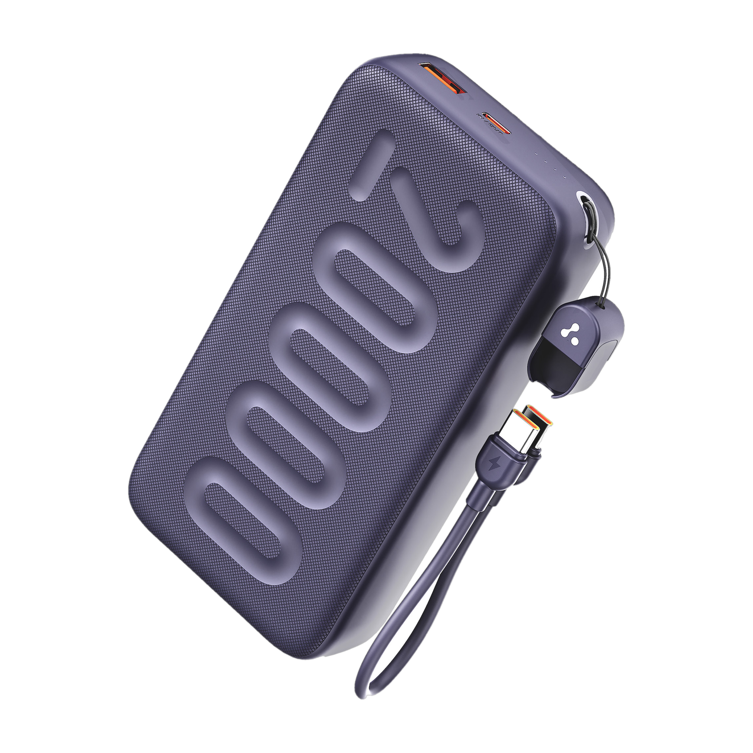Ambrane 20000 mAh 22.5 W Compact Pocket Size Power Bank (Purple, ...mo