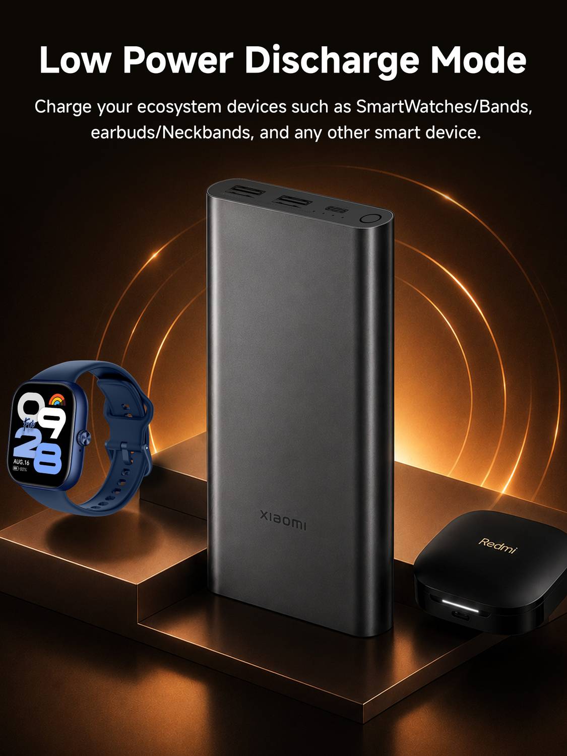 Mi 10000 mAh 22.5W Slim Power Bank Black - Image 5