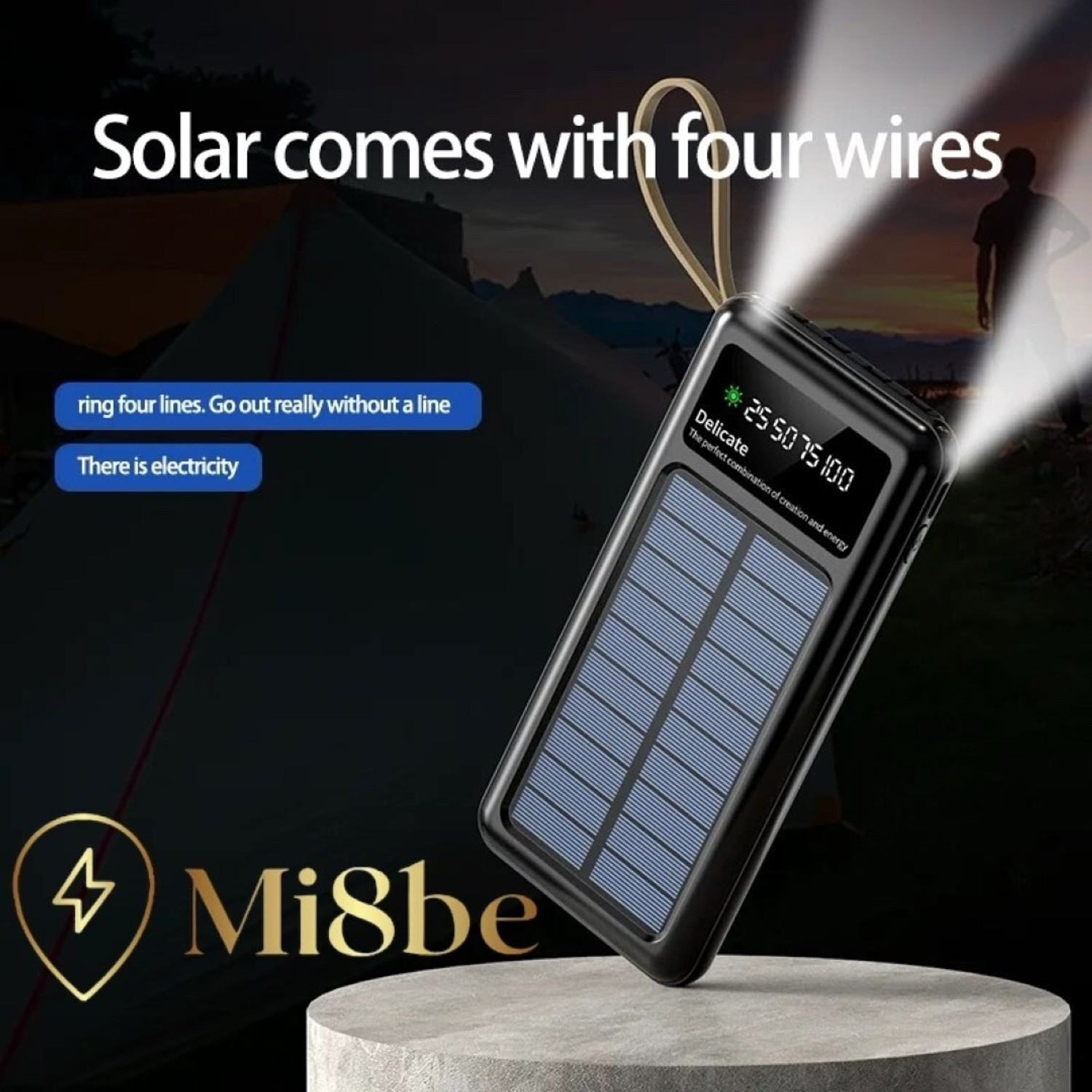 Image of MI8BE 10000 mAh 22.5 W Compact Pocket Size Power Bank