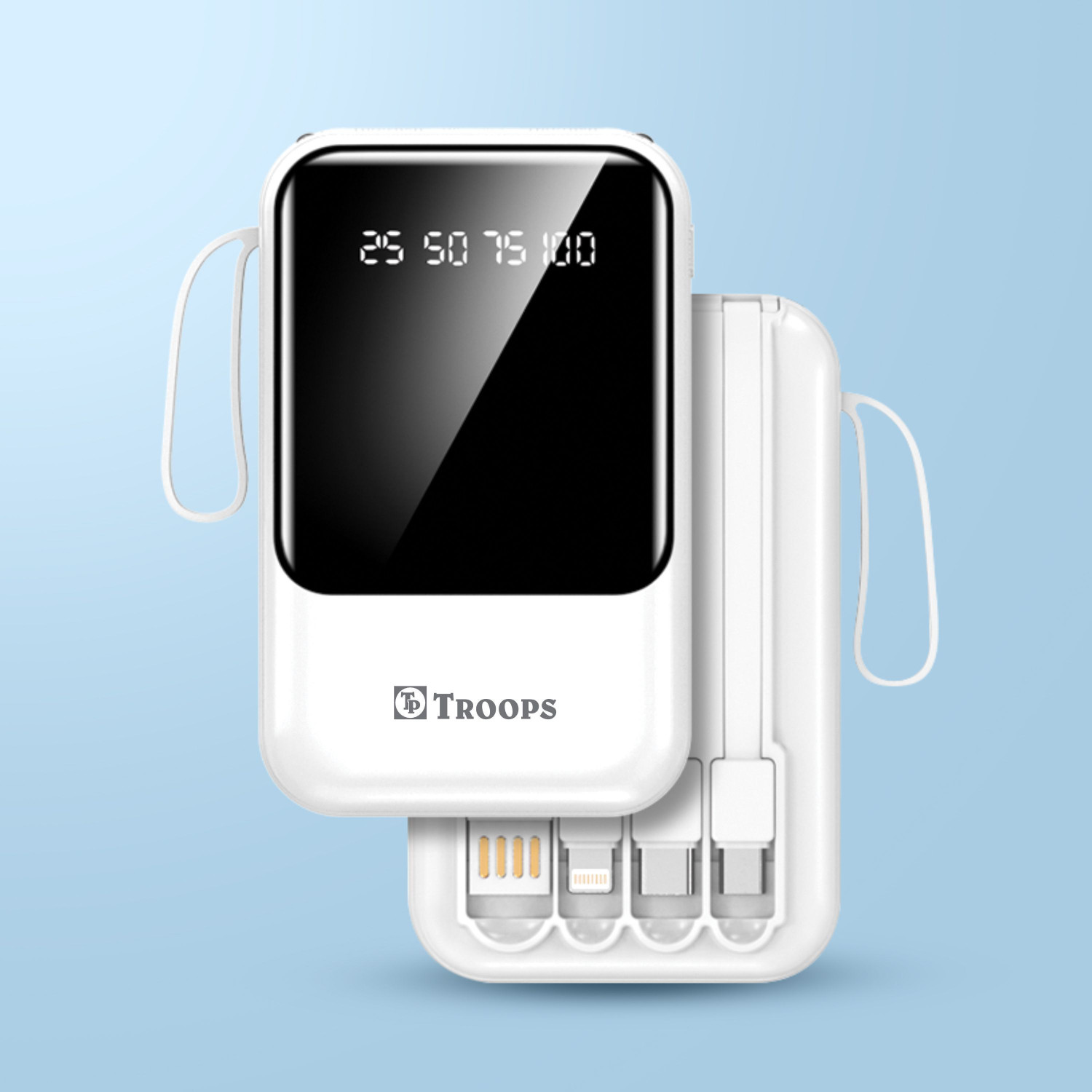Image of TP TROOPS 10000 mAh 22 W Mini Pocket Size Power Bank