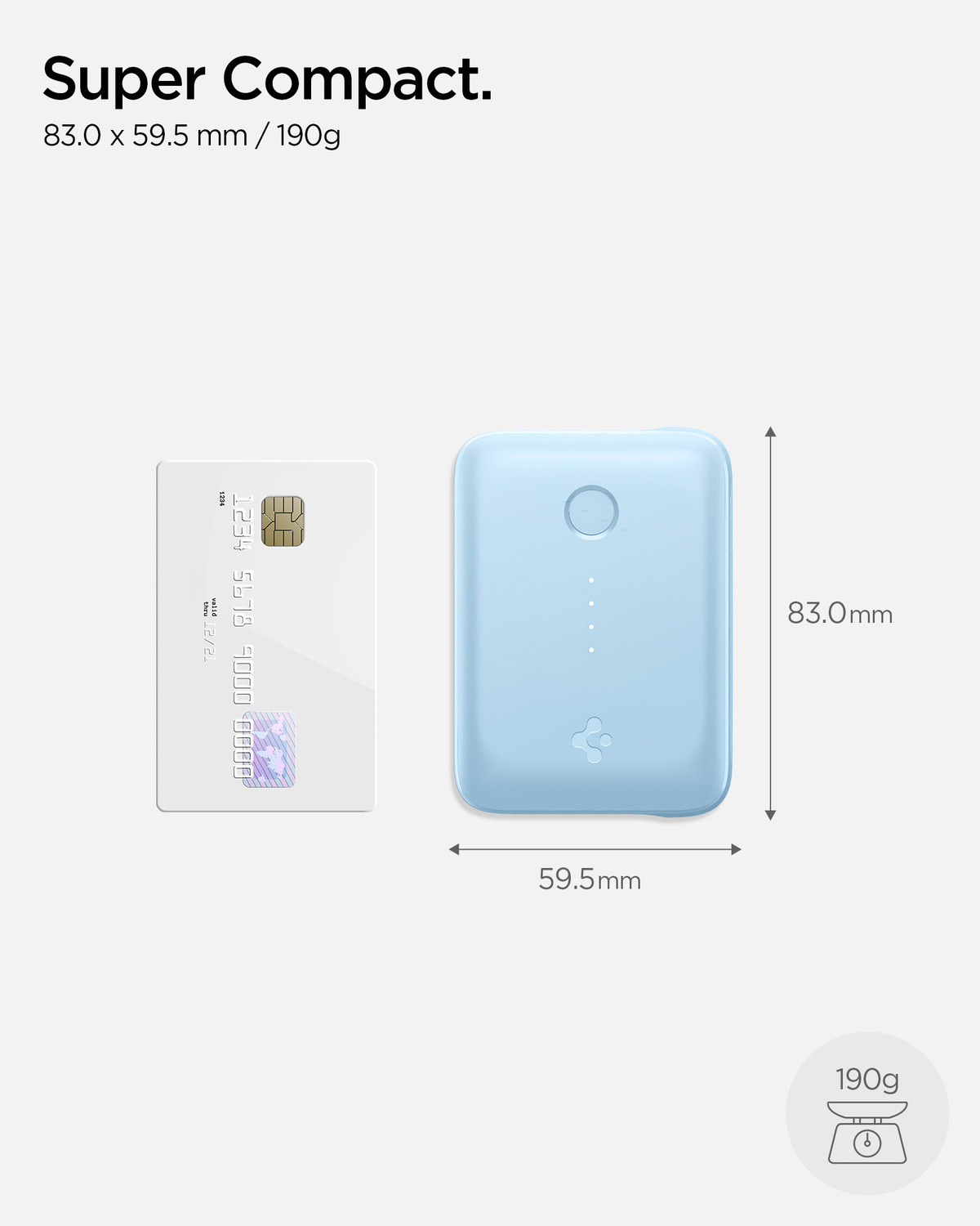 Image of Spigen 10000 mAh 30 W Compact Pocket Size Power Bank