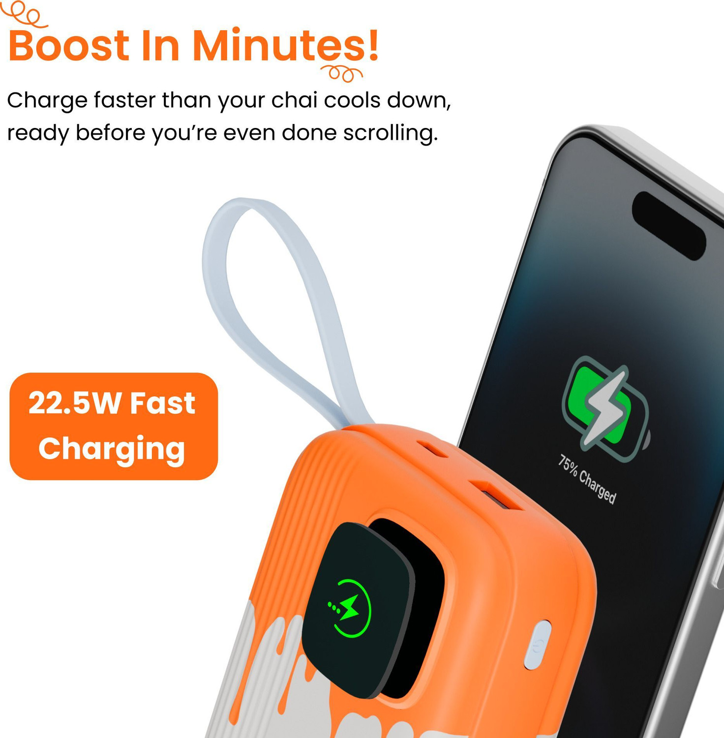 Image of Armor 20000 mAh 22.5 W Compact Pocket Size Power Bank