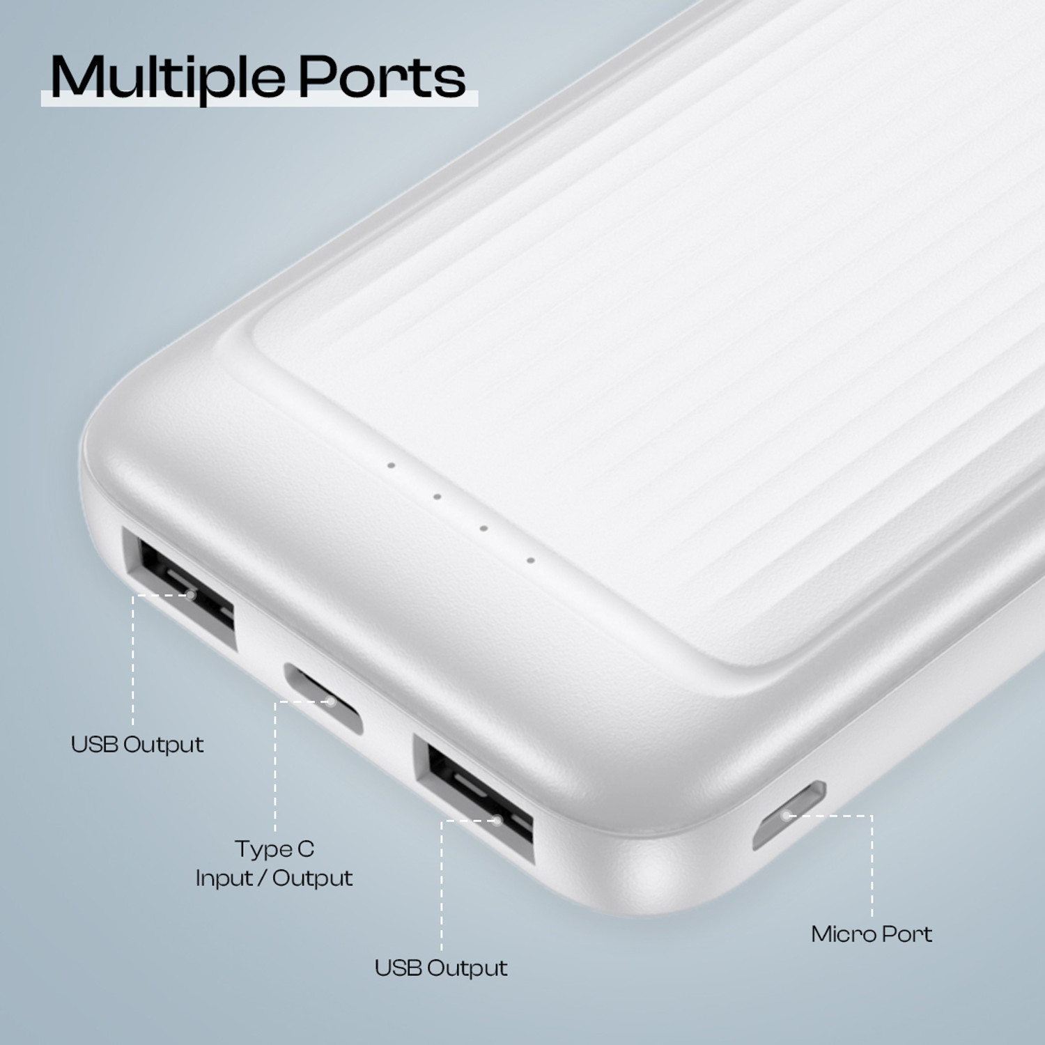 Image of LAPCARE 10000 mAh 22.5 W Compact Pocket Size Power Bank