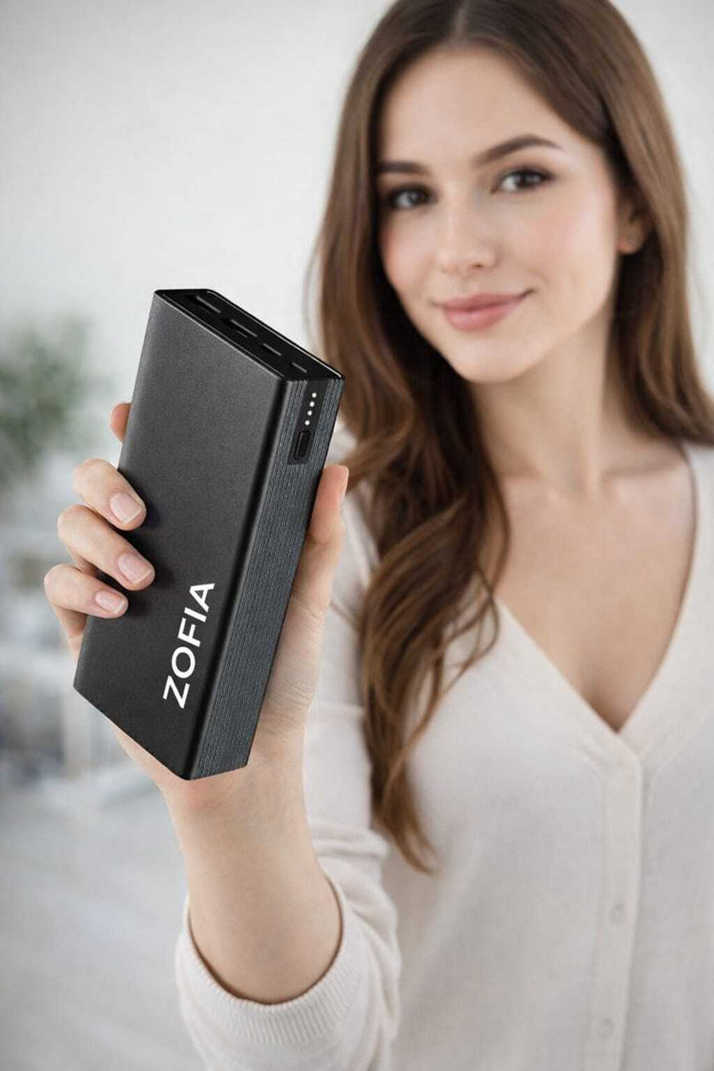 Image of zofia 200000 mAh 22.5 W Compact Pocket Size Power Bank