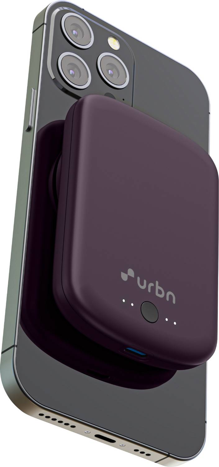 URBN 5000 mAh Wired & Wireless With MagSafe Power Bank ...