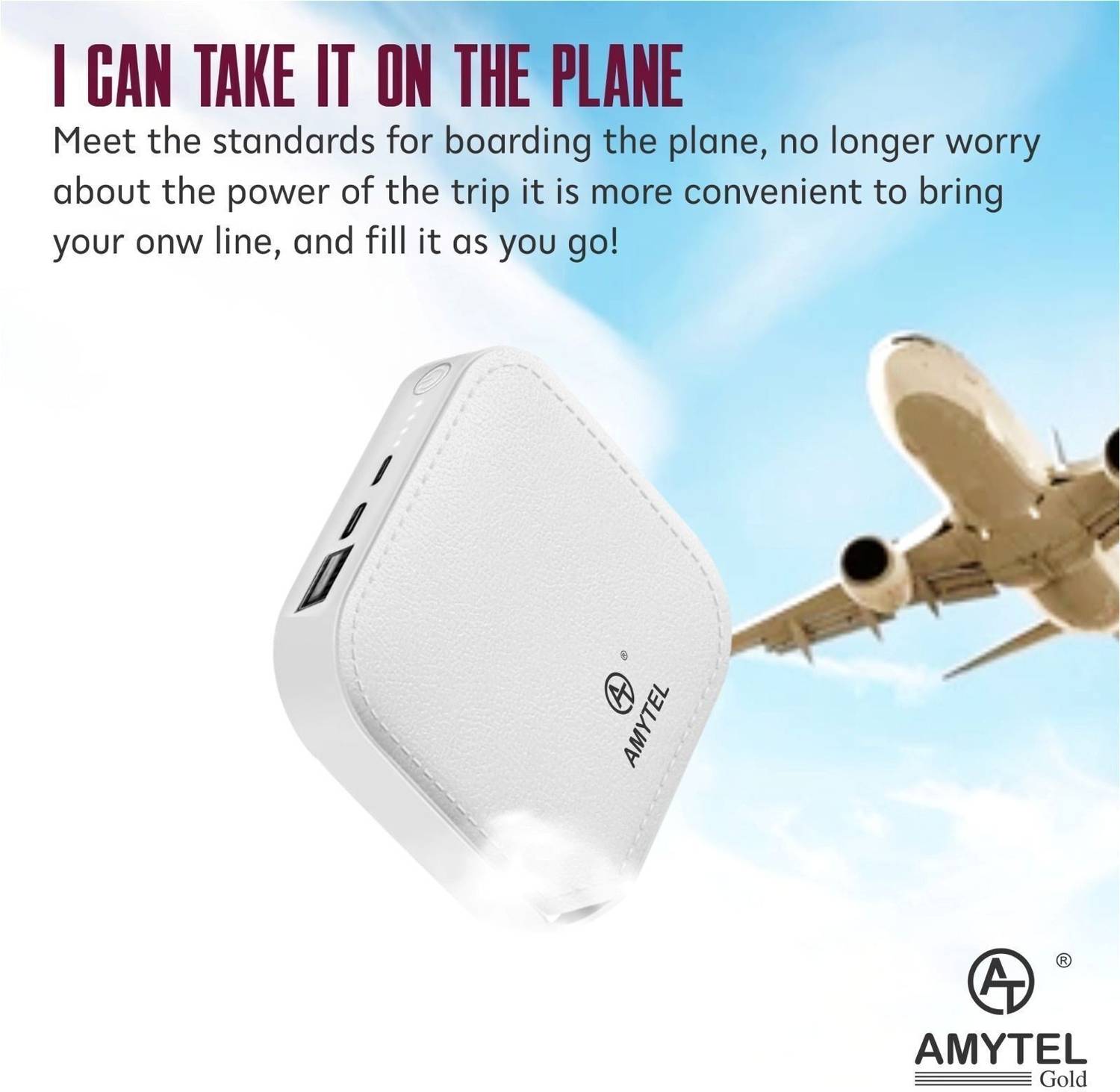 AMYTEL 10000 mAh 15W Mini Power Bank - Image 4