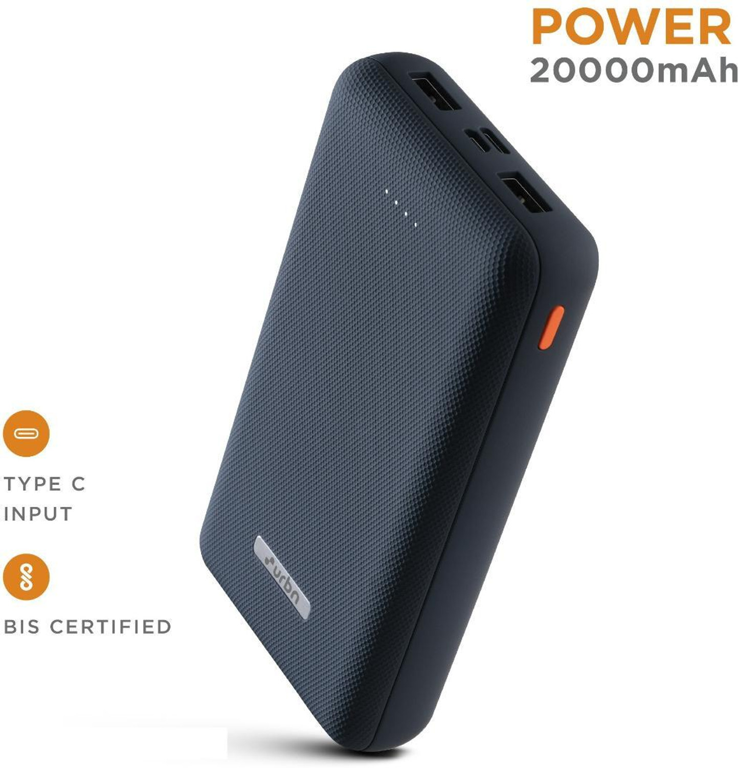 Image of URBN 20000 mAh 12 W Pocket Size Power Bank