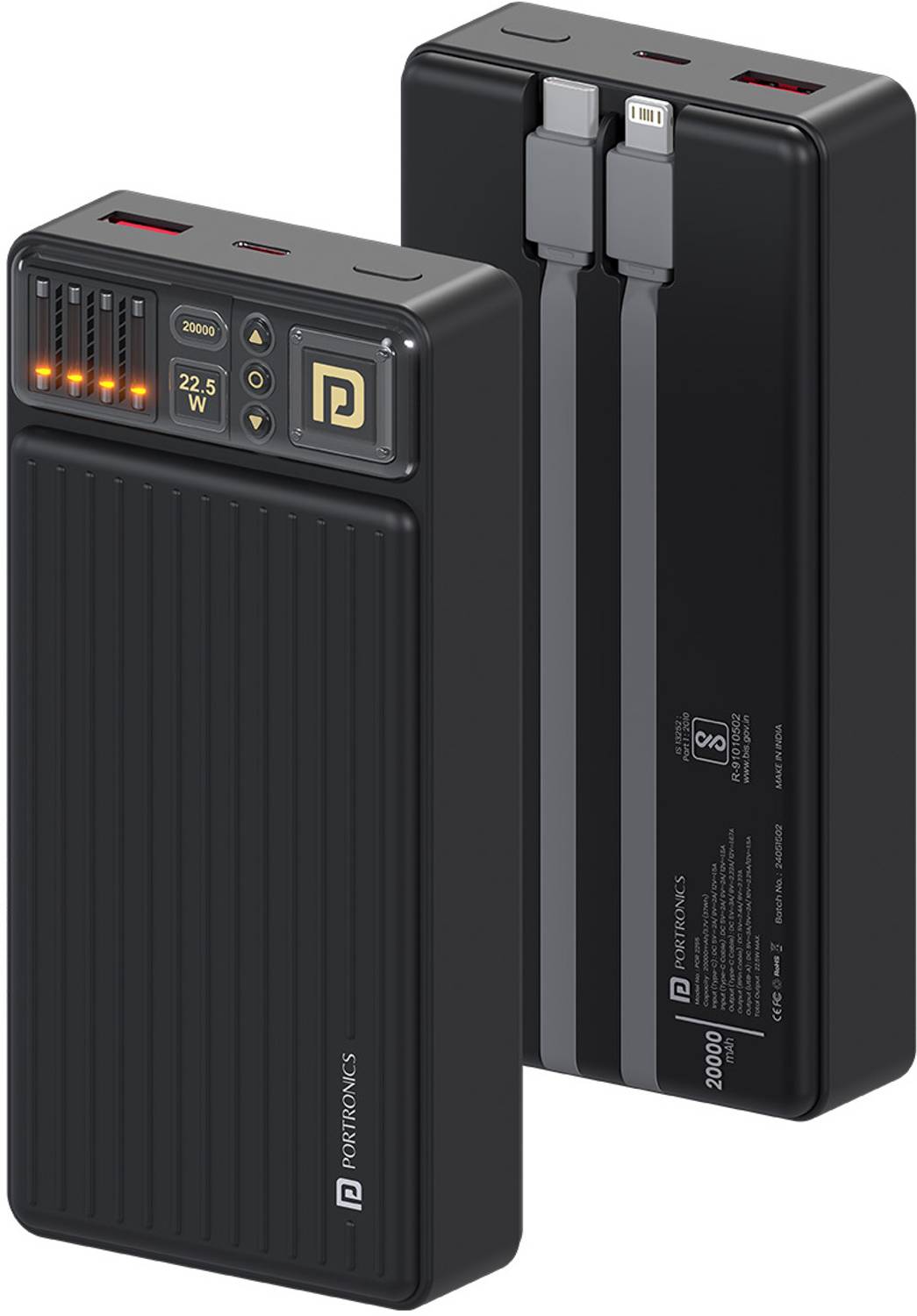 Portronics 20000 mAh 22.5 W Power Bank