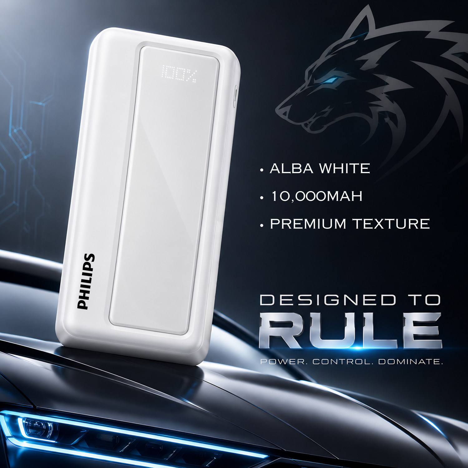 Image of PHILIPS 10000 mAh 22.5 W Power Bank