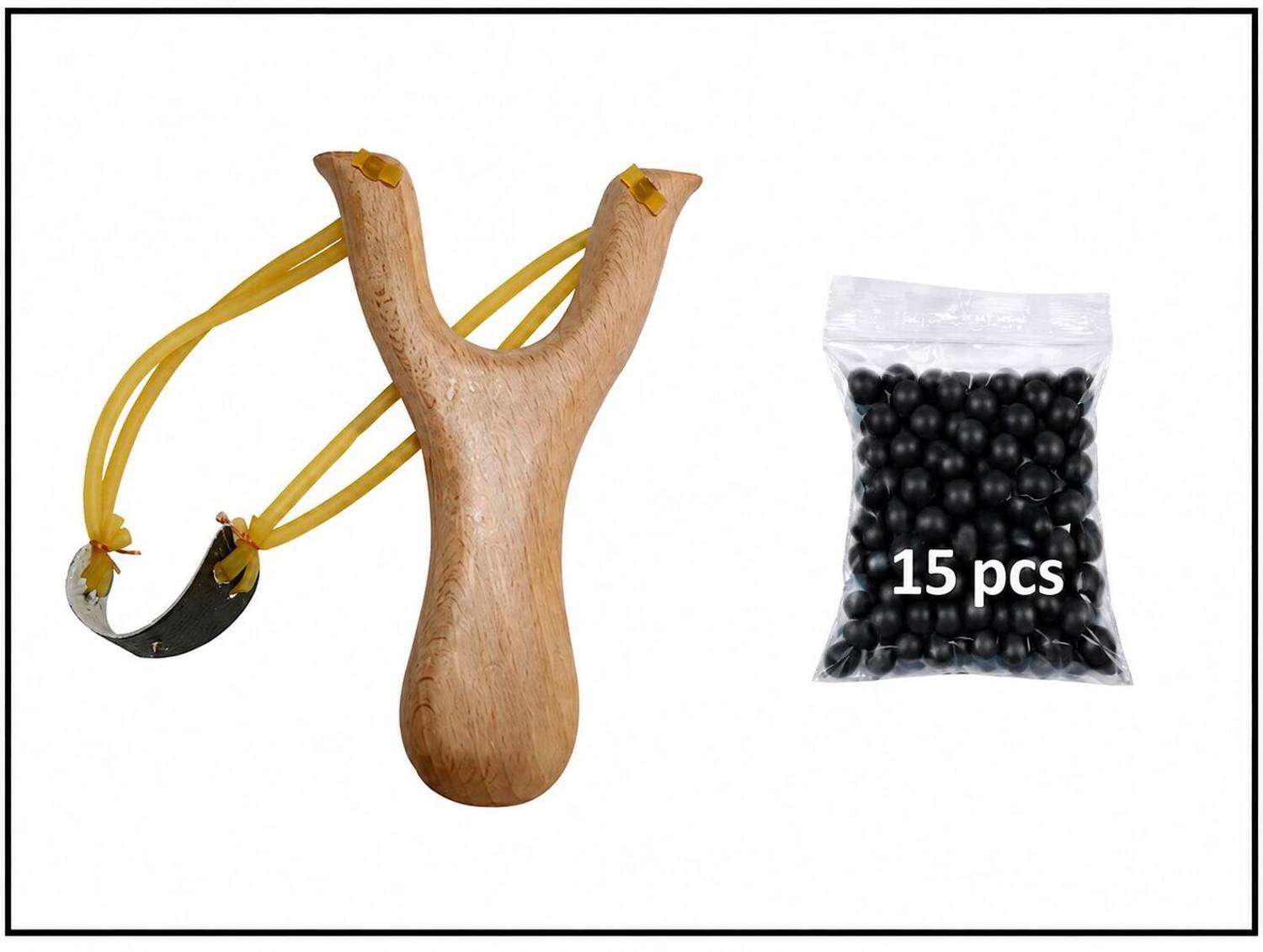 GODIBA Wooden Catapult Slingshot 2556 - Image 3