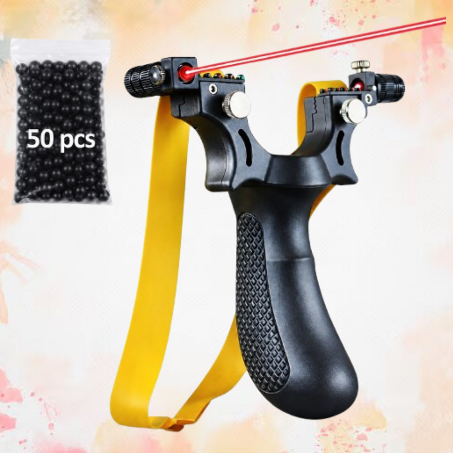 Image of voltique Tactical Adventure Catapult Pro Slingshot (Black)