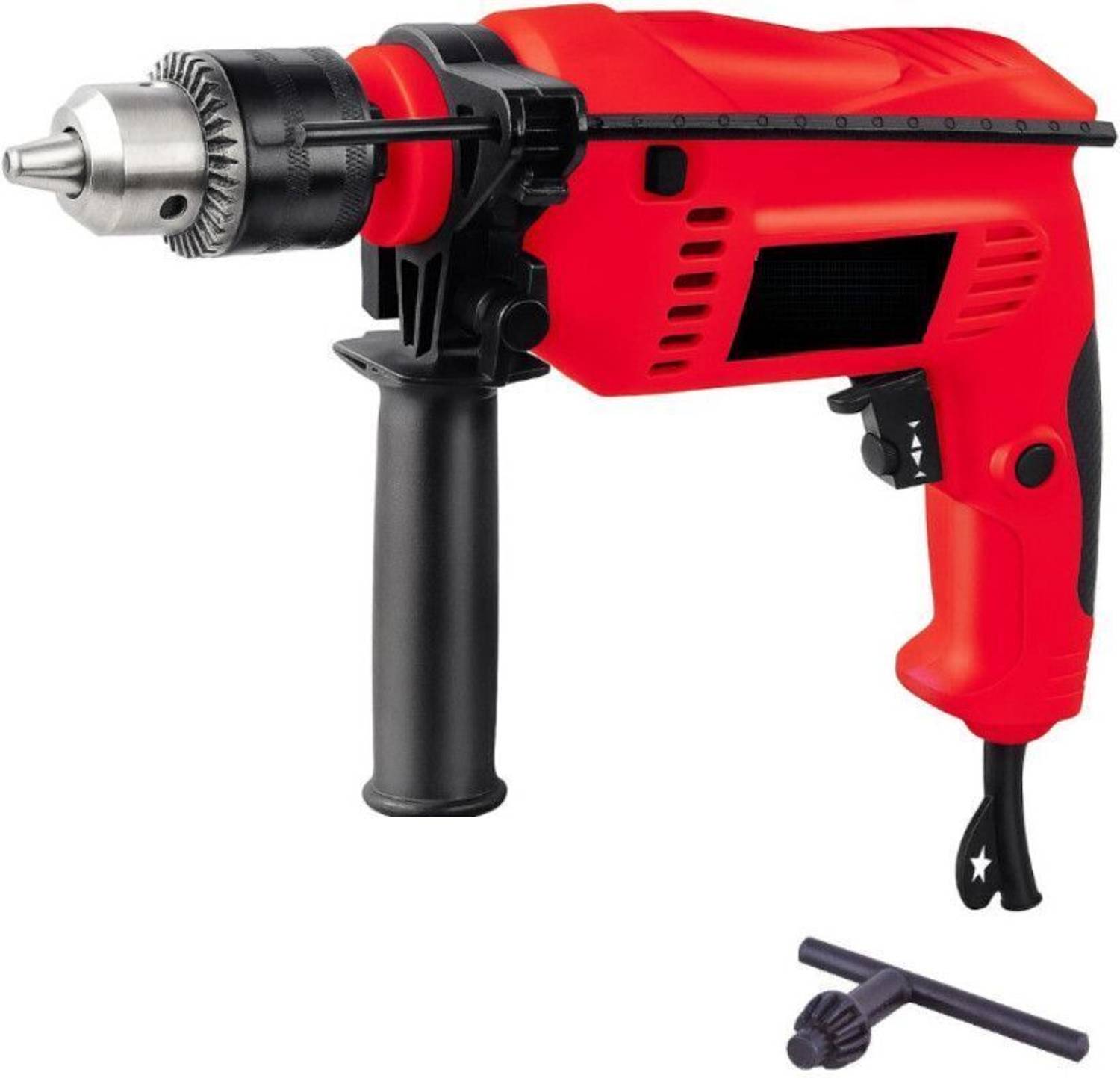 RanPra 13MM IMPACT POWER DRILL MACHINE WITH AUXILLARY HANDLE RHC-