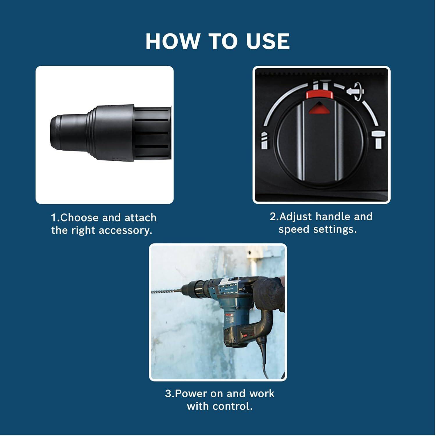 Bosch GBM 350 Angle Drill - Image 4