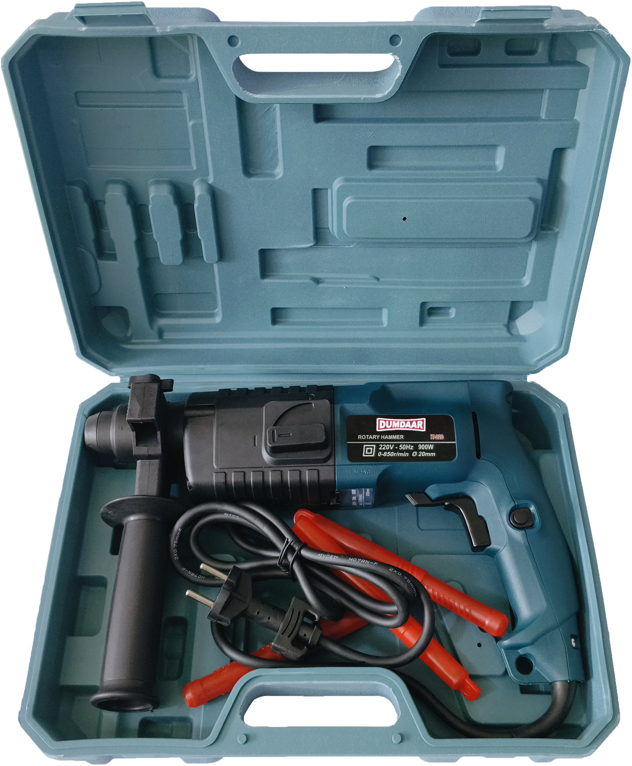 Image of DUMDAAR Electric machine with 3pc Hammer bit set Pistol Grip Drill