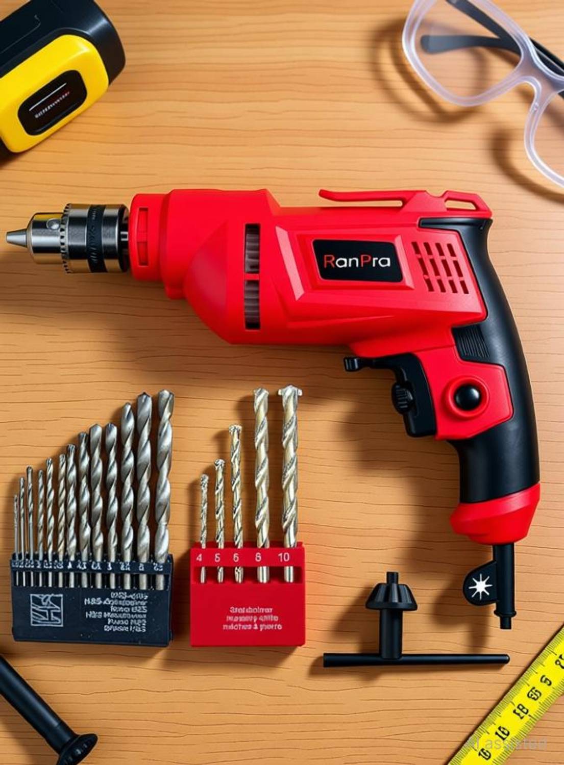 RanPra 10mm 600W Corded Drill Machine - Image 1