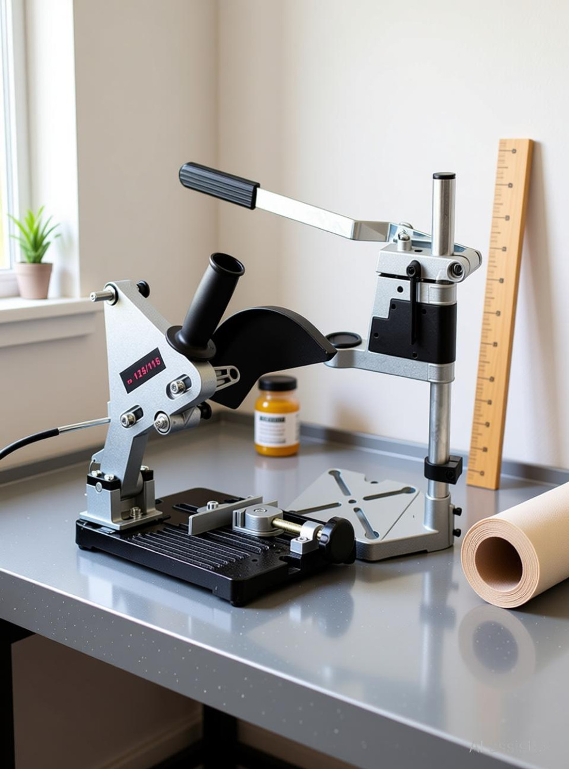 Image of RanPra COMBO OF DRILL STAND AND ANGLE GRINDER STAND Angle Drill