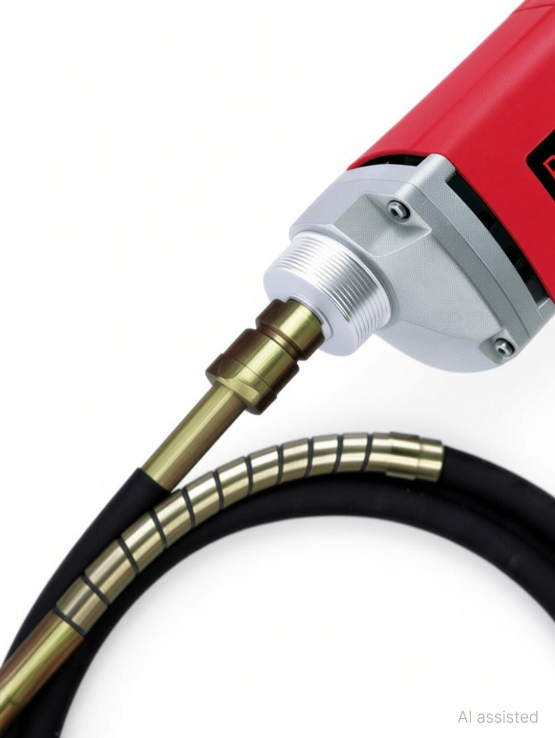 Image of RanPra 35MM HEAVY DUTY CONCRETE VIBRATOR MACHINE WITH 1.5 METER LEAD Pistol Grip Drill