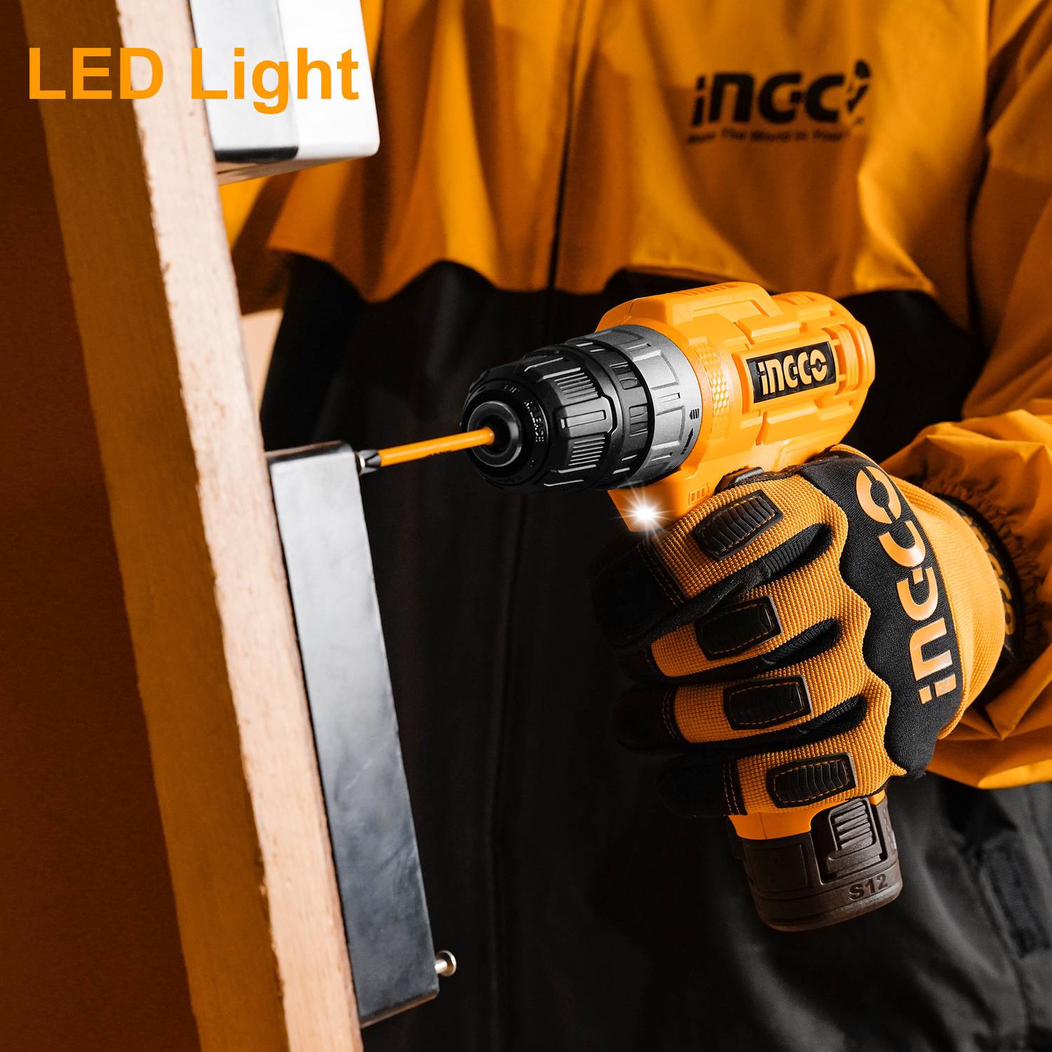 INGCO 12V Cordless Drill with 1.5Ah Battery - Image 5