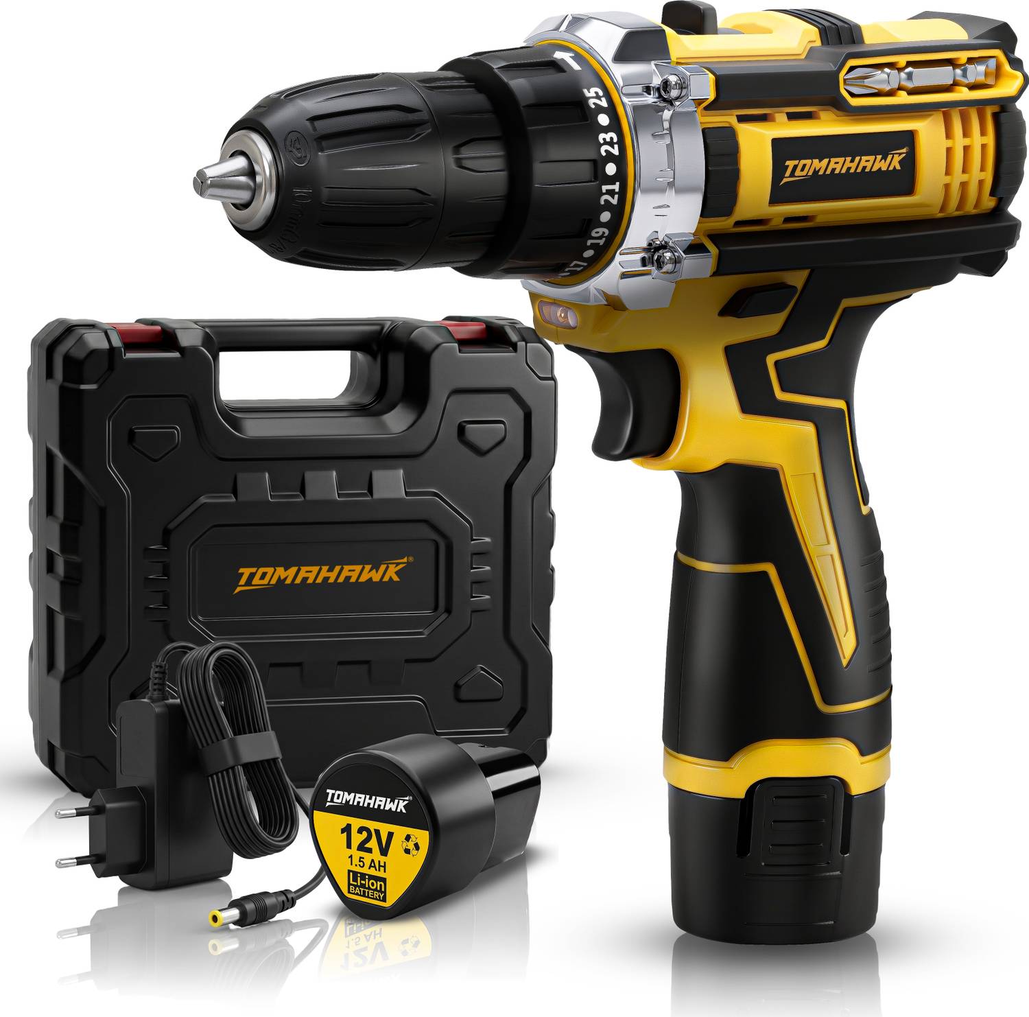 Tomahawk T7400 12V Cordless Drill - Image 1