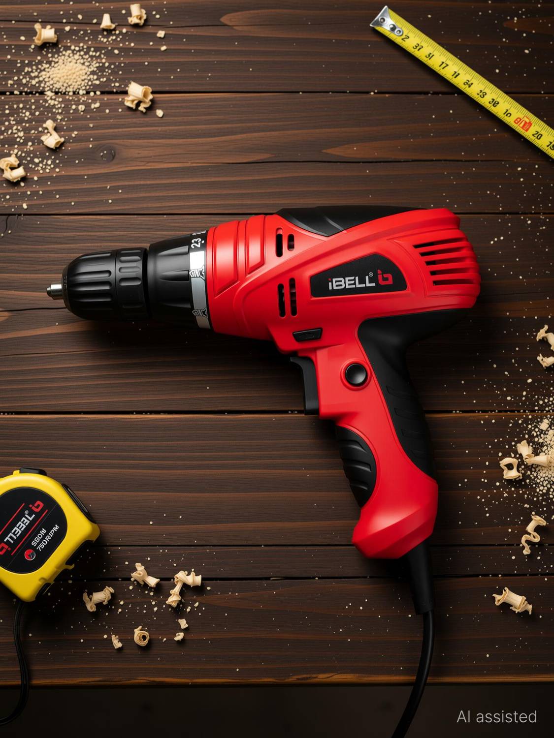 iBELL Electric Screwdriver Drill 280W, SD12-75 - Image 1
