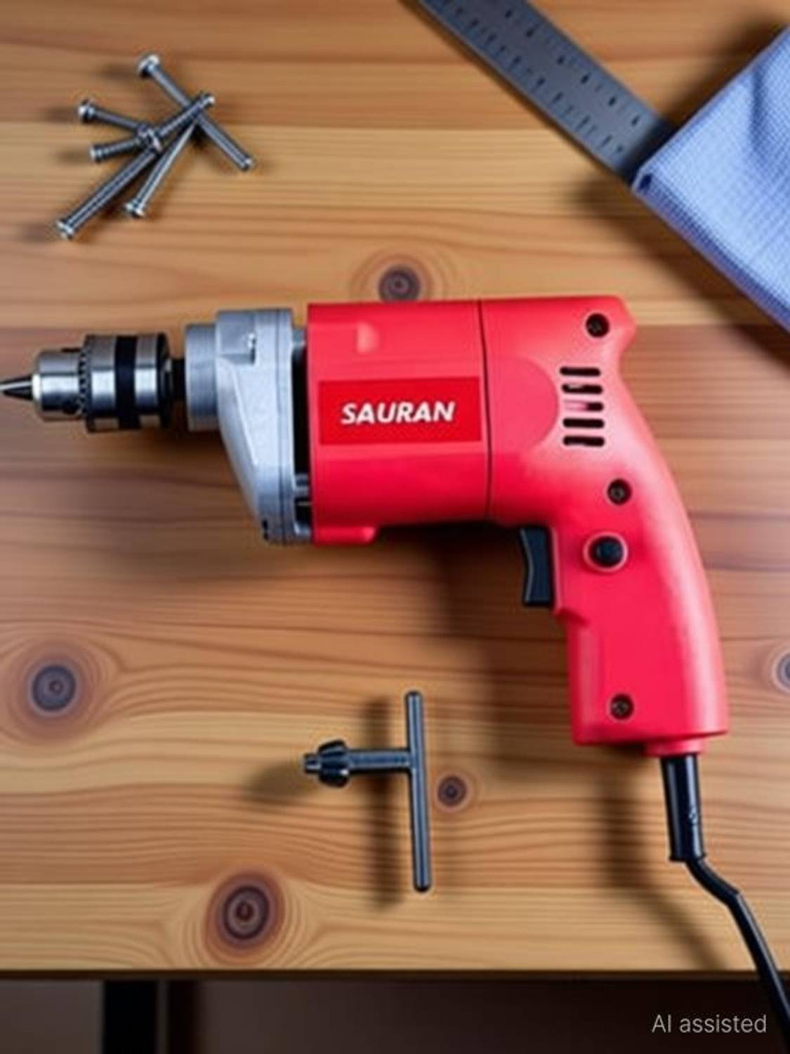 Sauran 10mm Heavy Duty Drill Machine PT61 - Image 1