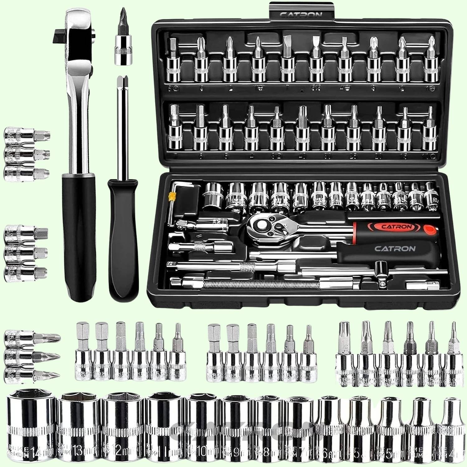 BVMART 46-Piece Tool Kit - Image 1