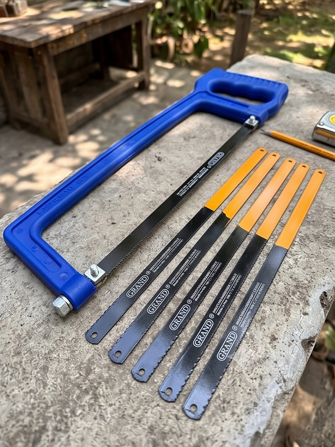 Image of Grand Hobbyist Frame with 5 Flexible Saw Blades Hand Tool Kit